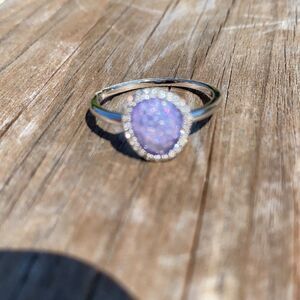 925 Sterling silver with CZ